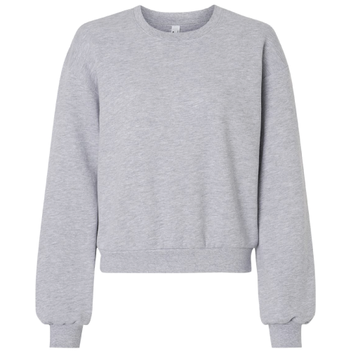 Ladies American Apparel ReFlex Fleece Crewneck Sweatshirt image thumbnail