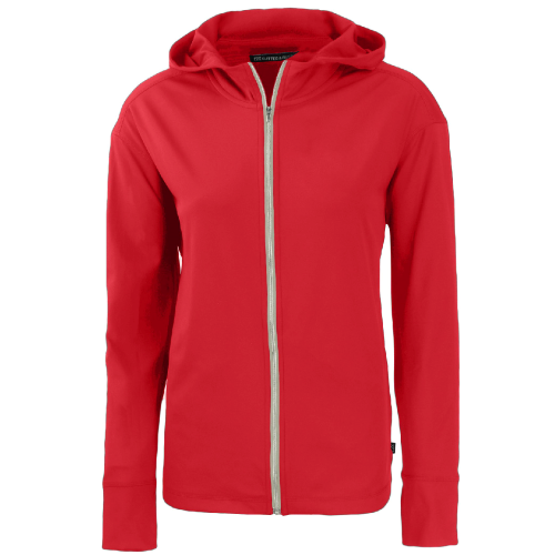 Ladies Cutter & Buck UPF50+ Daybreak Eco Full Zip Hoodie image thumbnail