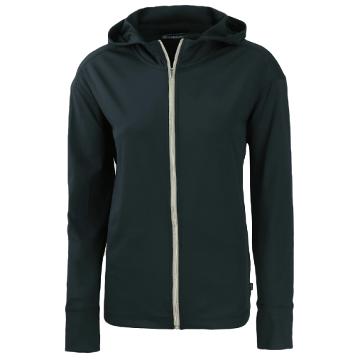 Ladies Cutter & Buck UPF50+ Daybreak Eco Full Zip Hoodie image thumbnail