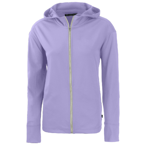 Ladies Cutter & Buck UPF50+ Daybreak Eco Full Zip Hoodie image thumbnail