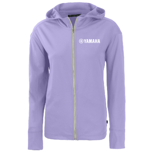 Ladies Cutter & Buck UPF50+ Daybreak Eco Full Zip Hoodie image thumbnail