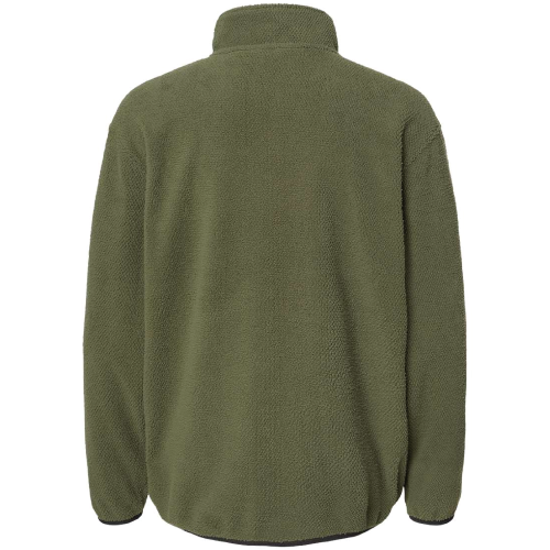 Men's Dri Duck Brooks Sherpa Mountain 1/4 Button Up Fleeve Pullover image thumbnail