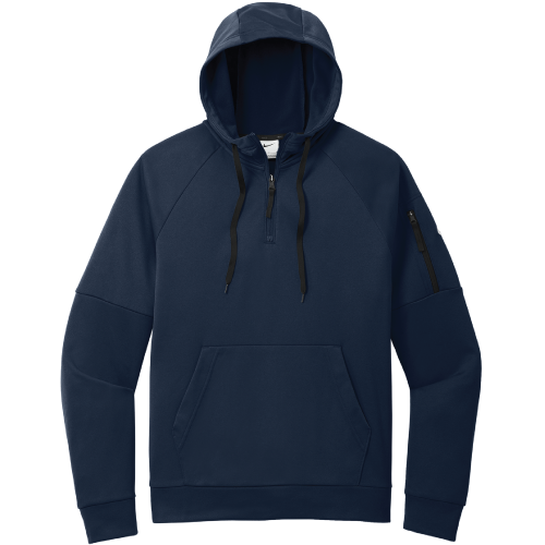 Men's Nike Therma-FIT Pocket 1/4 Zip Fleece Hoodie Pullover image thumbnail