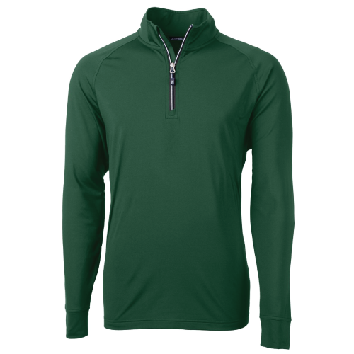 Men's Cutter & Buck Adapt Eco Knit Stretch 1/4 Zip Pullover image thumbnail