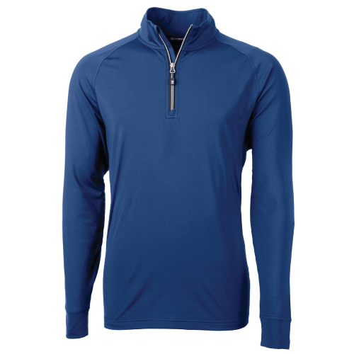 Men's Cutter & Buck Adapt Eco Knit Stretch 1/4 Zip Pullover image thumbnail