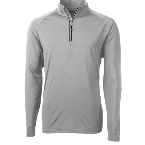 Men's Cutter & Buck Adapt Eco Knit Stretch 1/4 Zip Pullover image thumbnail