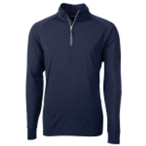 Men's Cutter & Buck Adapt Eco Knit Stretch 1/4 Zip Pullover image thumbnail