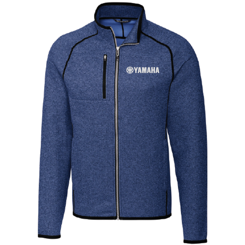 Men's Cutter & Buck Mainsail Sweater-Knit Full Zip Jacket image thumbnail