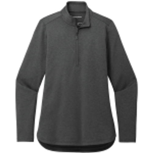 Ladies Port Authority C-Free Double Knit 1/4 Zip Pullover image thumbnail