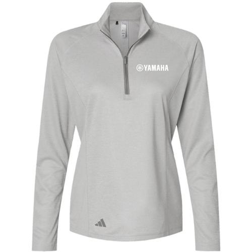 Ladies Adidas Space Dyed 1/4 Zip Pullover image thumbnail