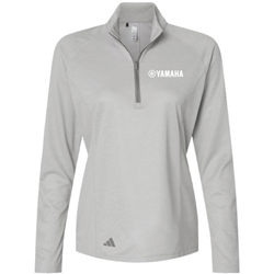 Image of Ladies Adidas Space Dyed 1/4 Zip Pullover