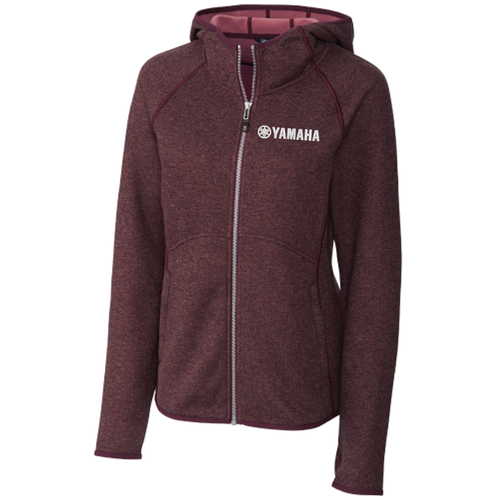 Ladies Cutter & Buck Mainsail Sweater-Knit Full Zip Jacket image thumbnail