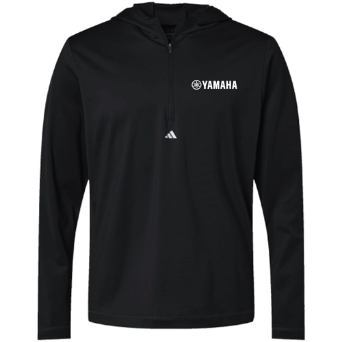 Men's Adidas Lightweight Performance Hooded 1/4 Zip image thumbnail