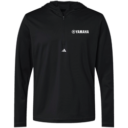Image of Men's Adidas Lightweight Performance Hooded 1/4 Zip