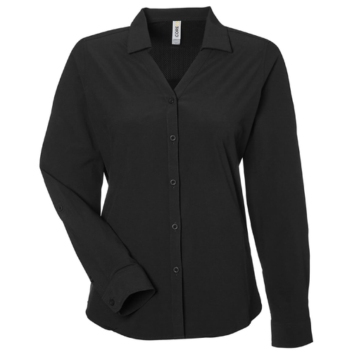 Ladies CORE365 Ultra UVP® Long-Sleeve Marina Shirt image thumbnail