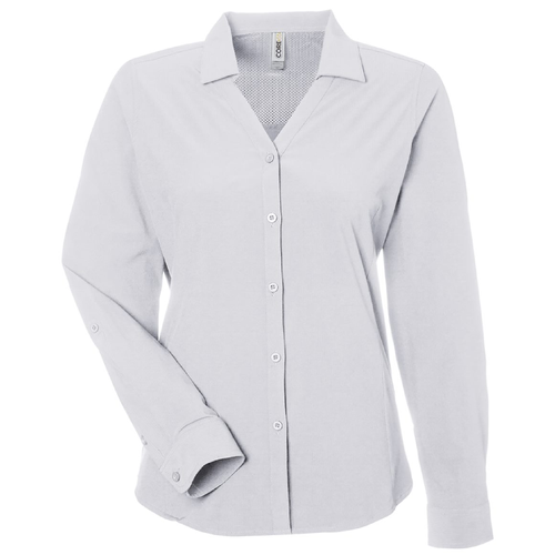 Ladies CORE365 Ultra UVP® Long-Sleeve Marina Shirt image thumbnail