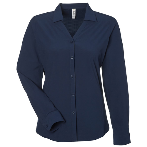 Ladies CORE365 Ultra UVP® Long-Sleeve Marina Shirt image thumbnail
