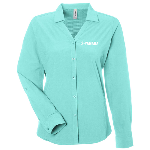 Ladies CORE365 Ultra UVP® Long-Sleeve Marina Shirt image thumbnail