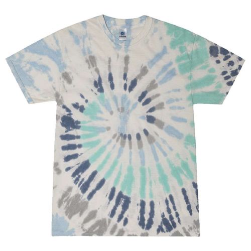 Unisex S/S Multi Color Tie Dye Tee image thumbnail