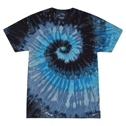 Unisex S/S Multi Color Tie Dye Tee image thumbnail