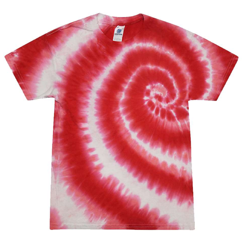 Unisex S/S Multi Color Tie Dye Tee image thumbnail