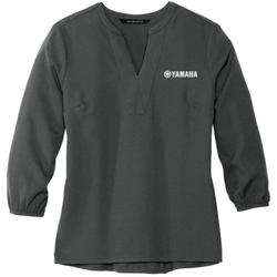 Image of Ladies Mercer+Mettle Stretch Crepe 3/4-Sleeve Blouse
