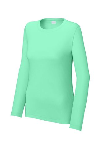 Ladies Sport-Tek Posi-UV Pro Long Sleeve image thumbnail