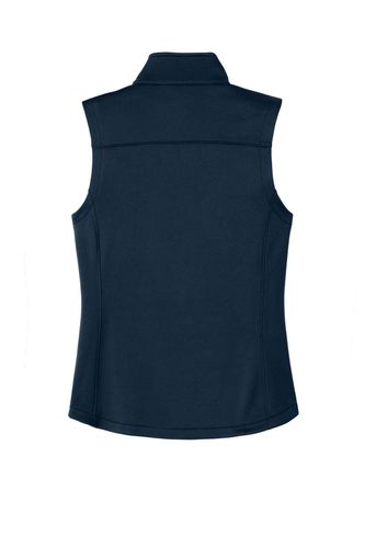Ladies Eddie Bauer Smooth Mid Layer Fleece Vest image thumbnail