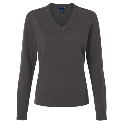Ladies Devon & Jones New Classics V-Neck Sweater image thumbnail