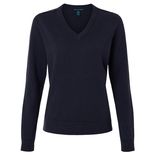 Ladies Devon & Jones New Classics V-Neck Sweater image thumbnail