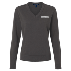 Image of Ladies Devon & Jones New Classics V-Neck Sweater