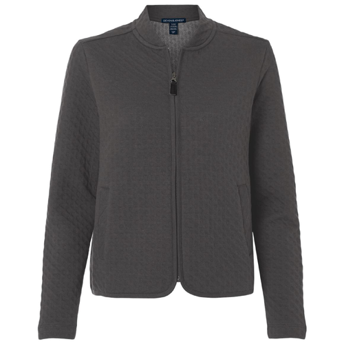 Ladies Devon & Jonest Berkley Textured Full-Zip Jacket image thumbnail