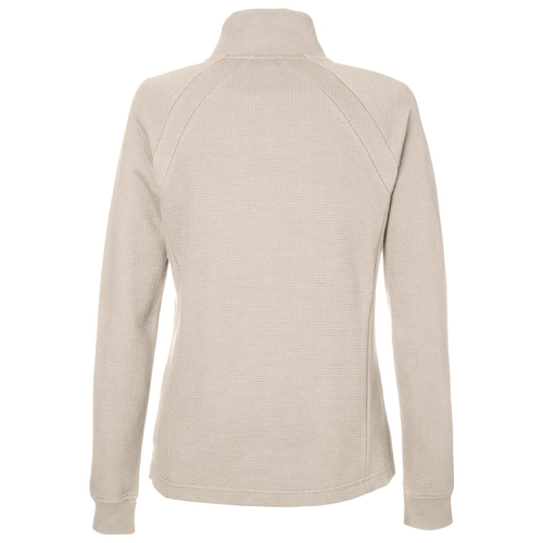 Ladies North End Rhythm Waffle Cross-Neck Pullover image thumbnail