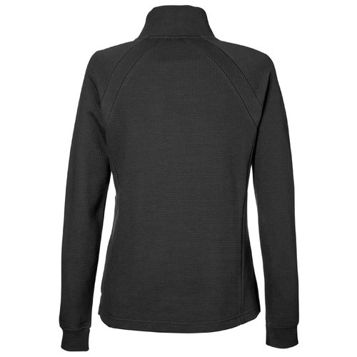 Ladies North End Rhythm Waffle Cross-Neck Pullover image thumbnail