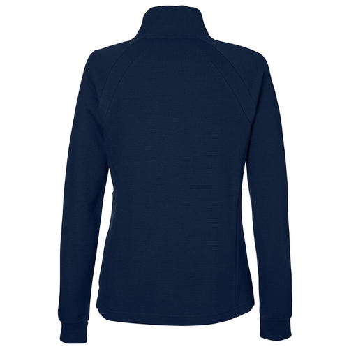 Ladies North End Rhythm Waffle Cross-Neck Pullover image thumbnail