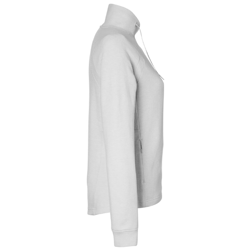 Ladies North End Rhythm Waffle Cross-Neck Pullover image thumbnail