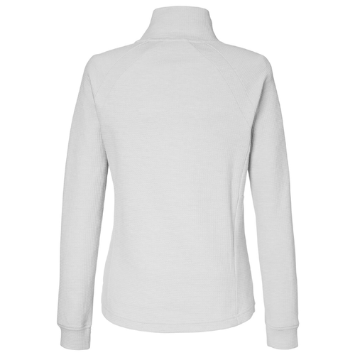 Ladies North End Rhythm Waffle Cross-Neck Pullover image thumbnail