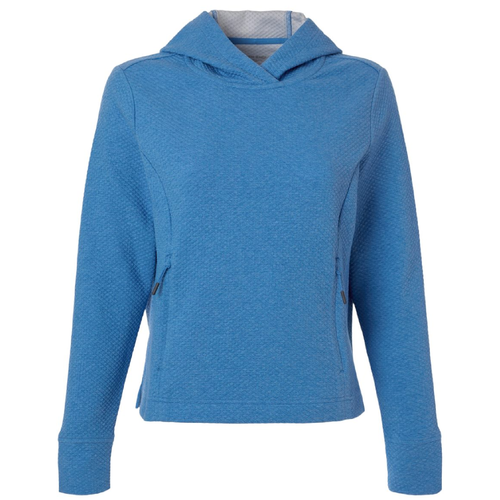 Ladies North End Spirit Textured Hooded Pullover image thumbnail
