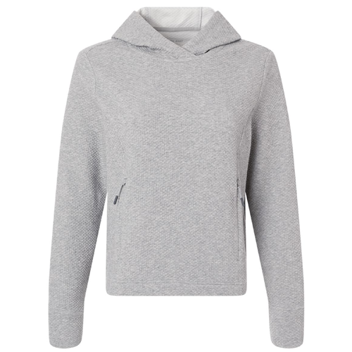 Ladies North End Spirit Textured Hooded Pullover image thumbnail