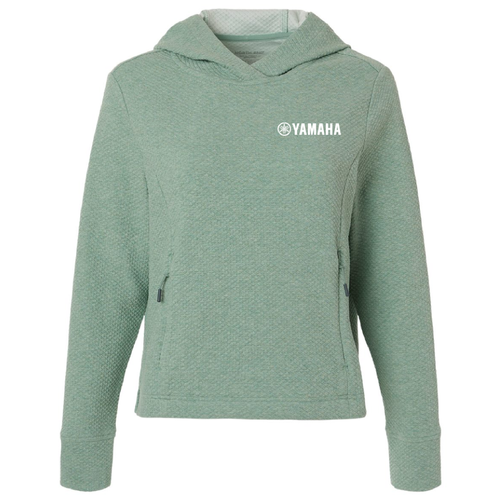 Ladies North End Spirit Textured Hooded Pullover image thumbnail