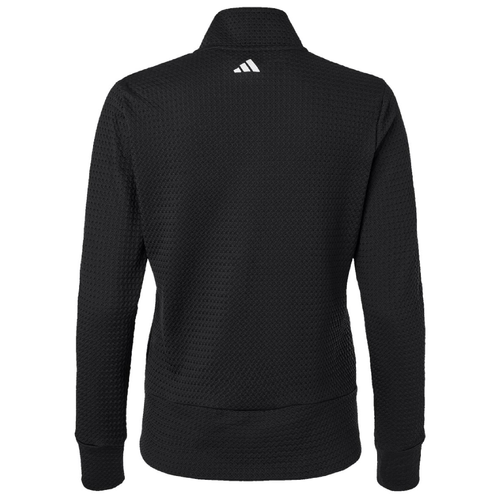 Ladies Adidas Ultimate365 Textured Full-Zip Jacket image thumbnail