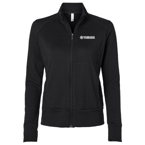 Ladies Adidas Ultimate365 Textured Full-Zip Jacket image thumbnail