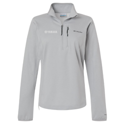 Image of Ladies Columbia Essential Hike Grid Fleece Half-Zip Pullover