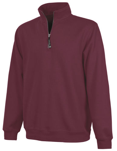 Unisex Charles River Crosswind Quarter Zip Sweatshirt image thumbnail