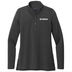 Image of Ladies Brooks Brothers Mid-Layer Stretch 1/2 Button Pullover