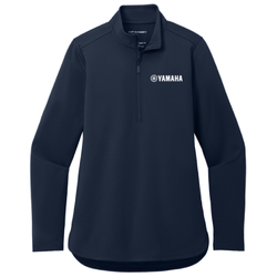 Image of Ladies Port Authority C-free Double Knit midweight 1/4 Zip
