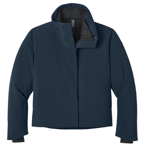 Ladies MiiR Sashiko Full-Zip Stretch Puffy Jacket image thumbnail