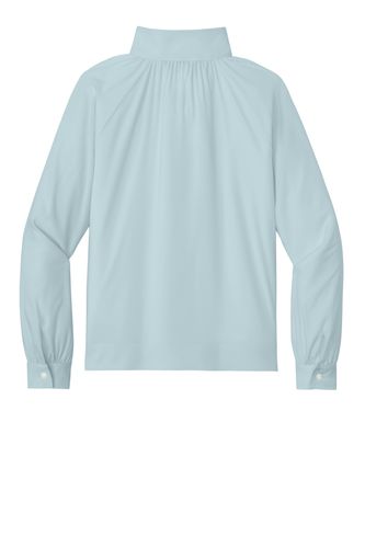 Ladies Mercer+Mettle Long Sleeve Buttery Soft Popover Blouse image thumbnail