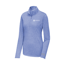 Image of Chandler - Sport-Tek Women's PosiCharge Tri-Blend Wicking 1/4-Zip Pullover. LST407