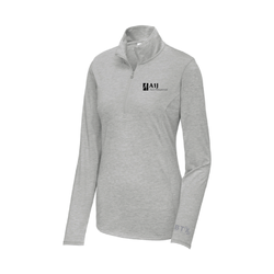 Image of A1J - Sport-Tek Women's PosiCharge Tri-Blend Wicking 1/4-Zip Pullover. LST407